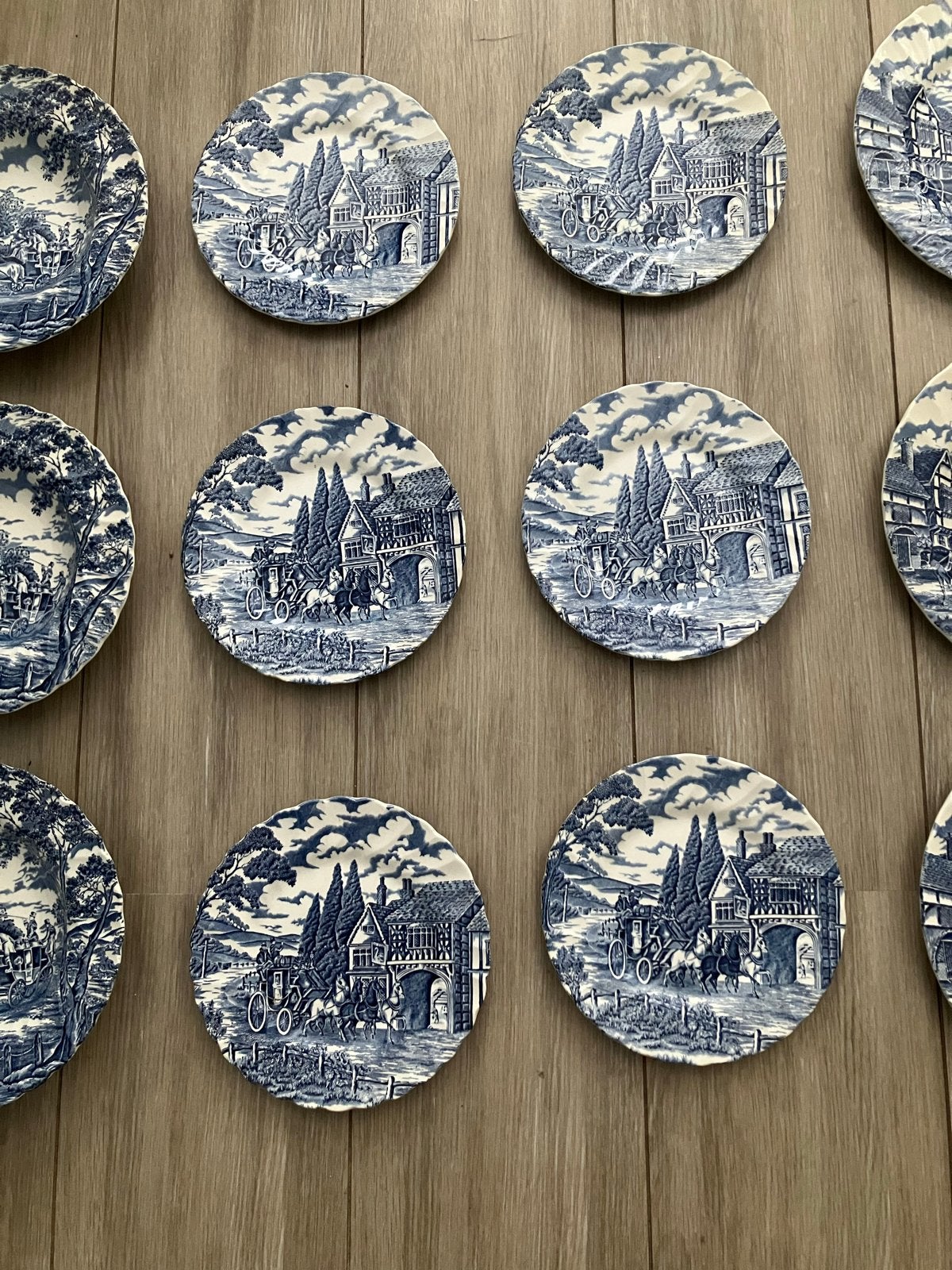 Myott Royal Mail Staffordshire Ware Borden, Antiek en Kunst, Antiek | Servies los, Ophalen of Verzenden