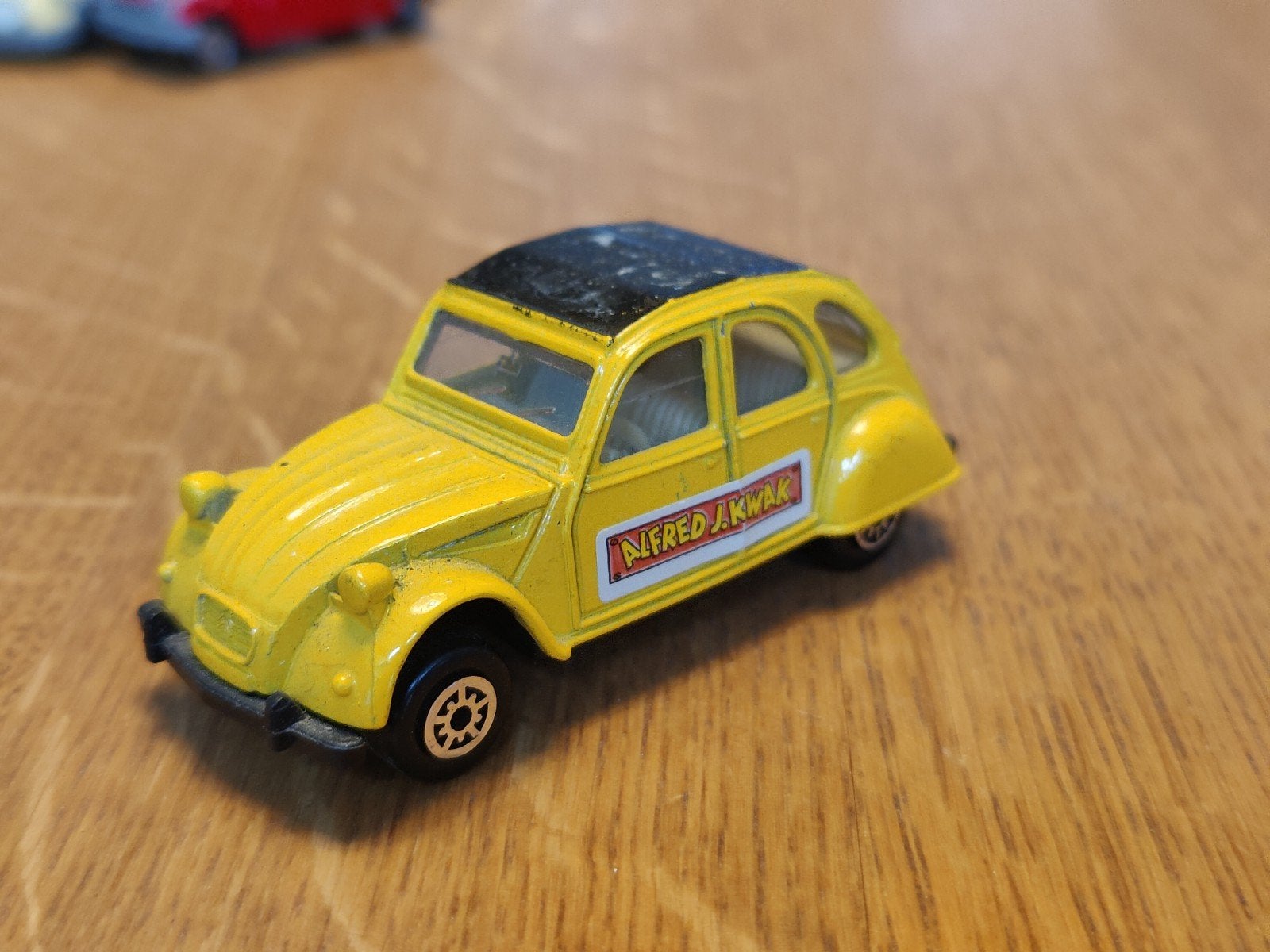 Edocar Citroen 2CV EEND GEEL Alfred J Kwak, Ophalen of Verzenden, Zo goed als nieuw, Auto