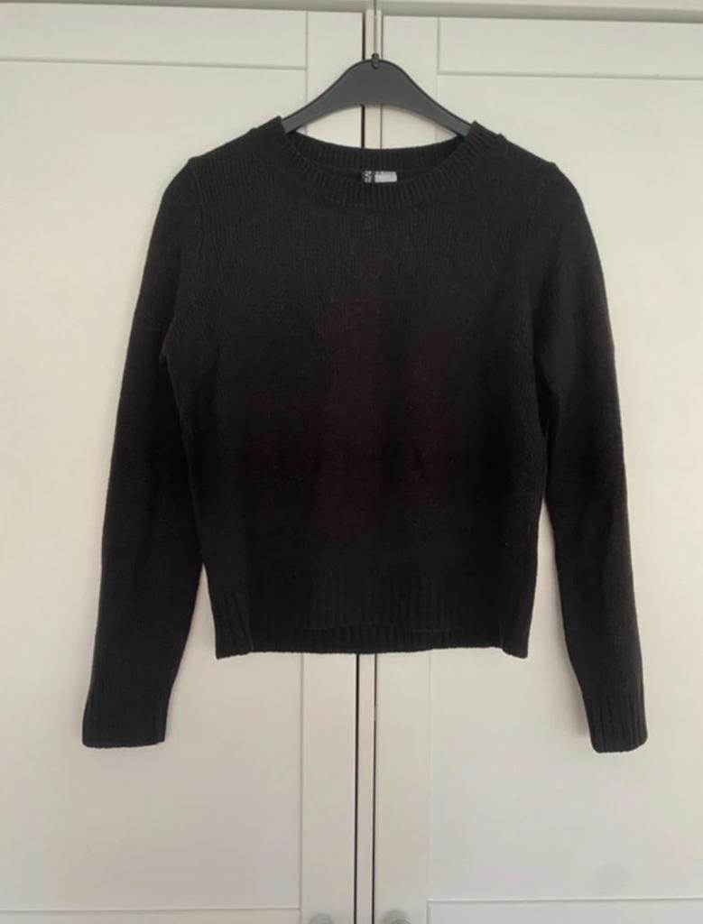 Zwarte H&M Divided trui - Maat XS, Verzenden, Gedragen, Maat 34 (XS) of kleiner, Zwart