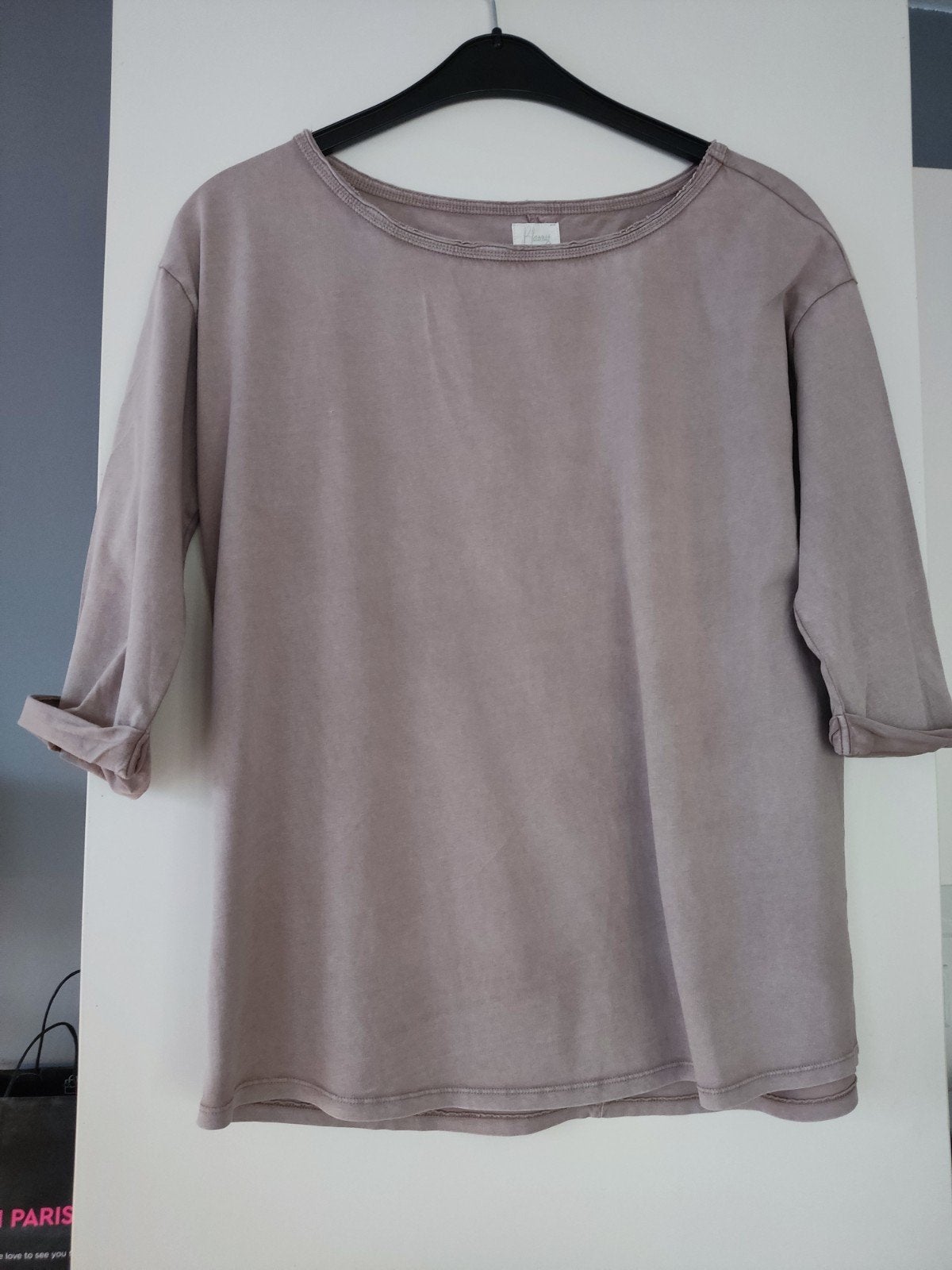 BLAUMAX T-SHIRT MET ¾ MOUW, MAAT L, 100% ORGANIC KATOEN., Overige kleuren, Maat 42/44 (L), BLAUMAX, Nieuw