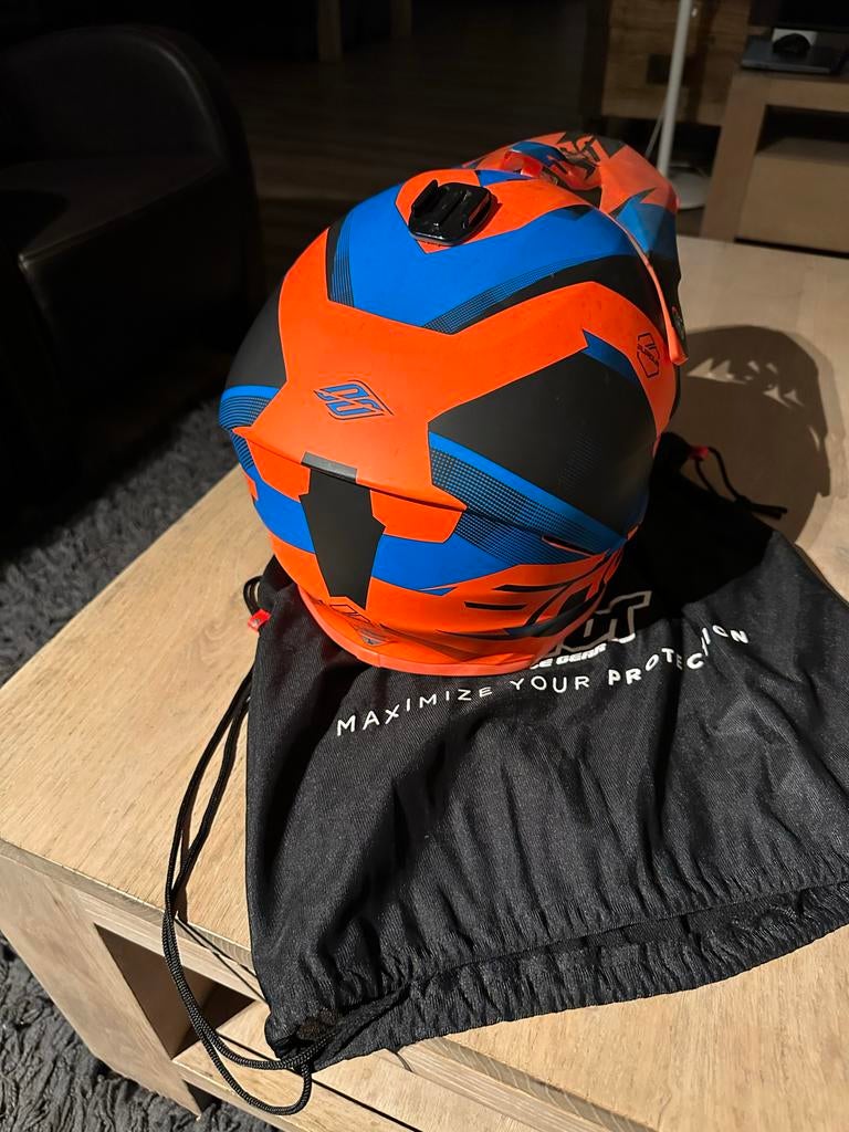 Kinder Motocross Helm - Maat L, Kinderen, Offroadhelm, L, Tweedehands