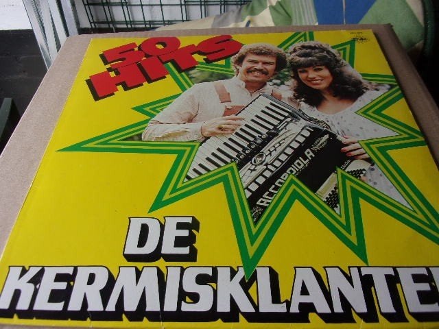 de kermisklanten, Beschermende buitenhoes, LP, Ophalen of Verzenden, Zo goed als nieuw