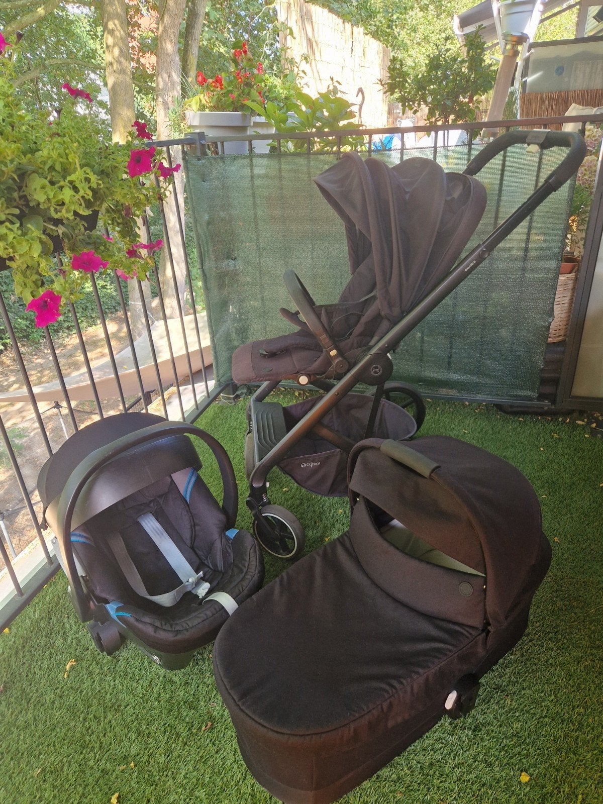 Cybex Balios S Lux Combiwagen 3-in-1 met autostoel, Ophalen, Zo goed als nieuw, Overige merken