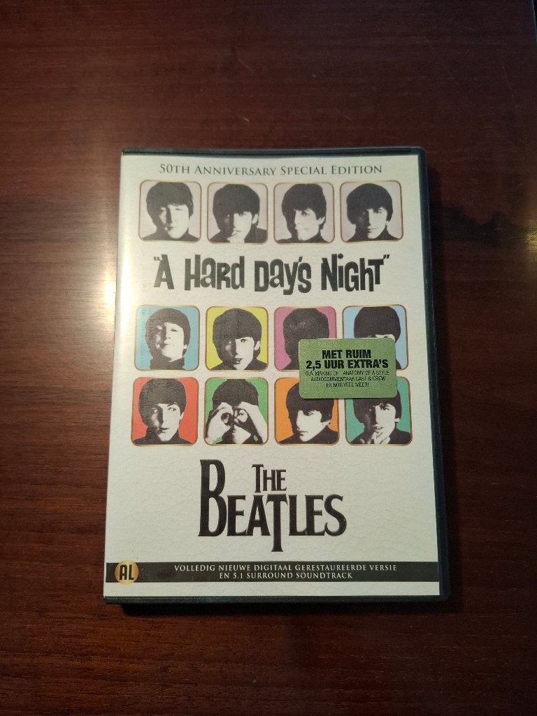 The Beatles - A Hard Days Night (50th anniversary edition), Alle leeftijden, Nederlands, Ophalen of Verzenden, Film