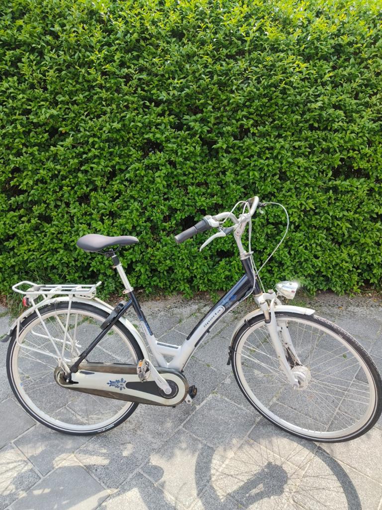Stadsfiets 7 versnellingen, technisch nagekeken, Fietsen en Brommers, Fietsen | Dames | Damesfietsen, Gebruikt, Sparta, Versnellingen