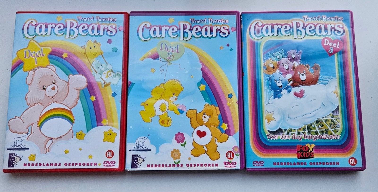 Care Bears DVD Collectie - Deel 1, 2 & 3, Cd's en Dvd's, Gebruikt, Verzenden, Nederlands, Alle leeftijden