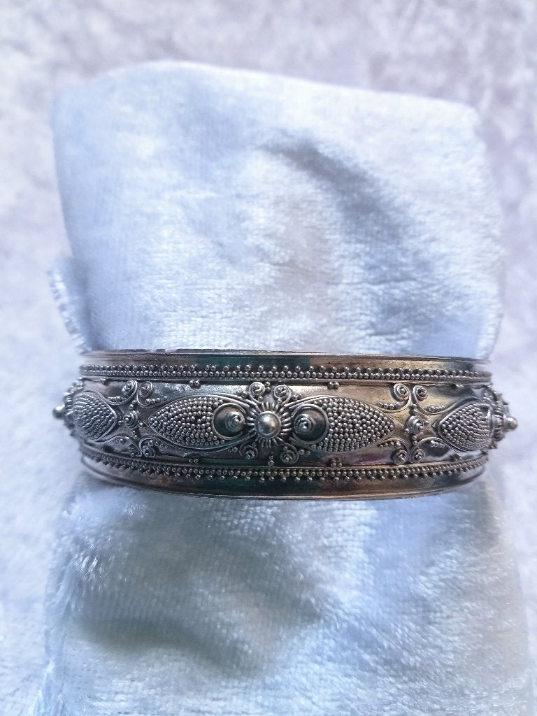 Mooie Handgemaakte Zilveren Armband met veiligheidskettinkje, Verzenden, Zilver, Armband