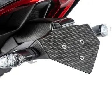 Carbon Ilmberger kentekenplaathouder Ducati V4, Motoren, Onderdelen | Ducati, Ophalen of Verzenden, Gebruikt