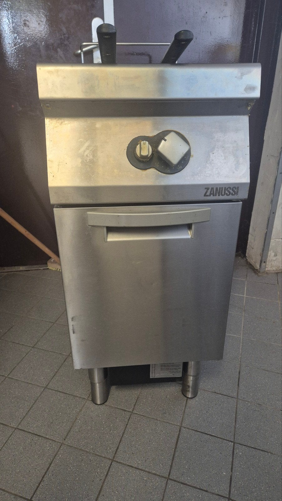 Zanussi Professionele Frituurpan - Gas - 21 kW, Ophalen, Gebruikt, Fornuis, Frituur en Grillen