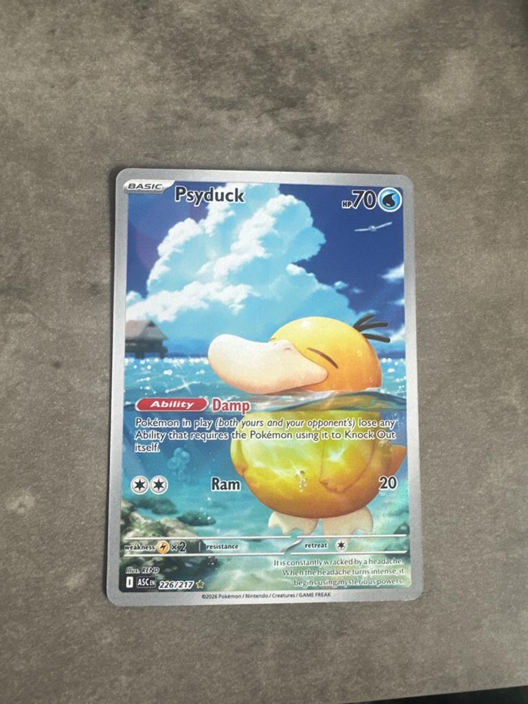 Pokemon Psyduck 226/217 Ascended Heroes, Ophalen of Verzenden, Zo goed als nieuw