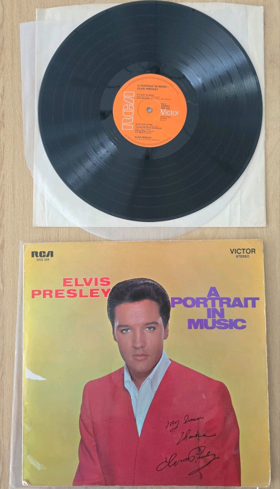 Elvis Presley - A Portrait in Music LP (RCA Victor), LP, Gebruikt, Pop, Ophalen of Verzenden