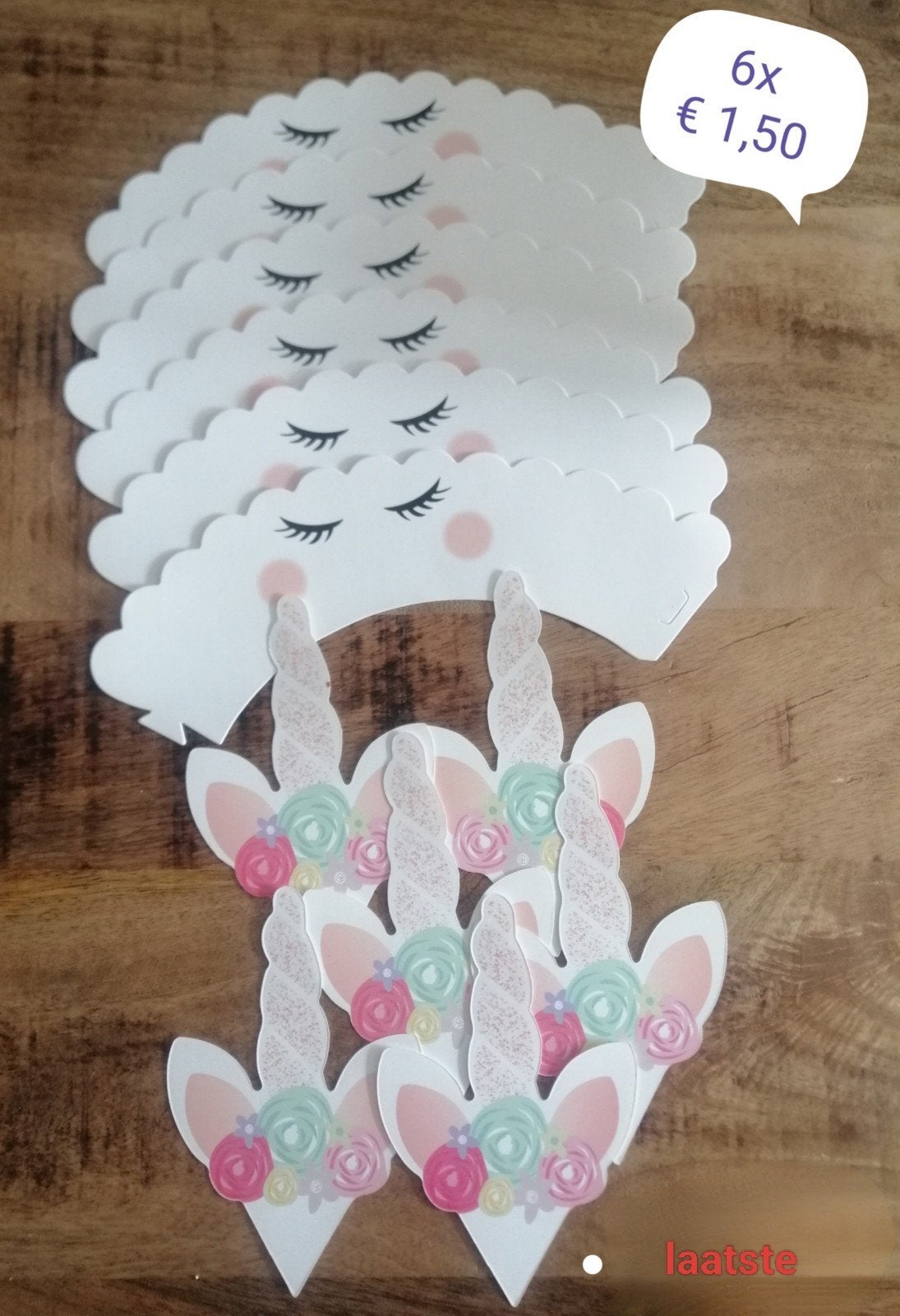 Diverse thema cupcake wraps en prikkers, Ophalen of Verzenden, Nieuw, Cupcakes, Versiering
