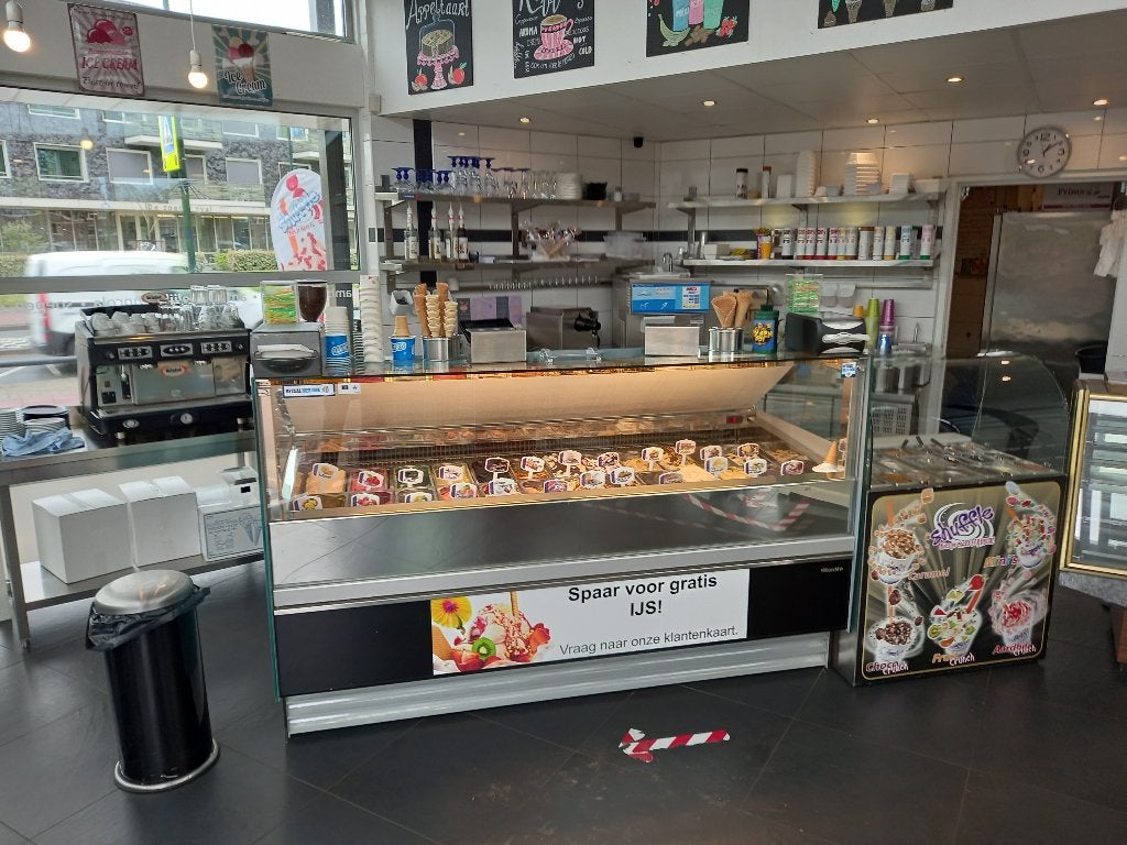 Professionele ijssalon vitrine - Perfect voor uw zaak!, Ophalen