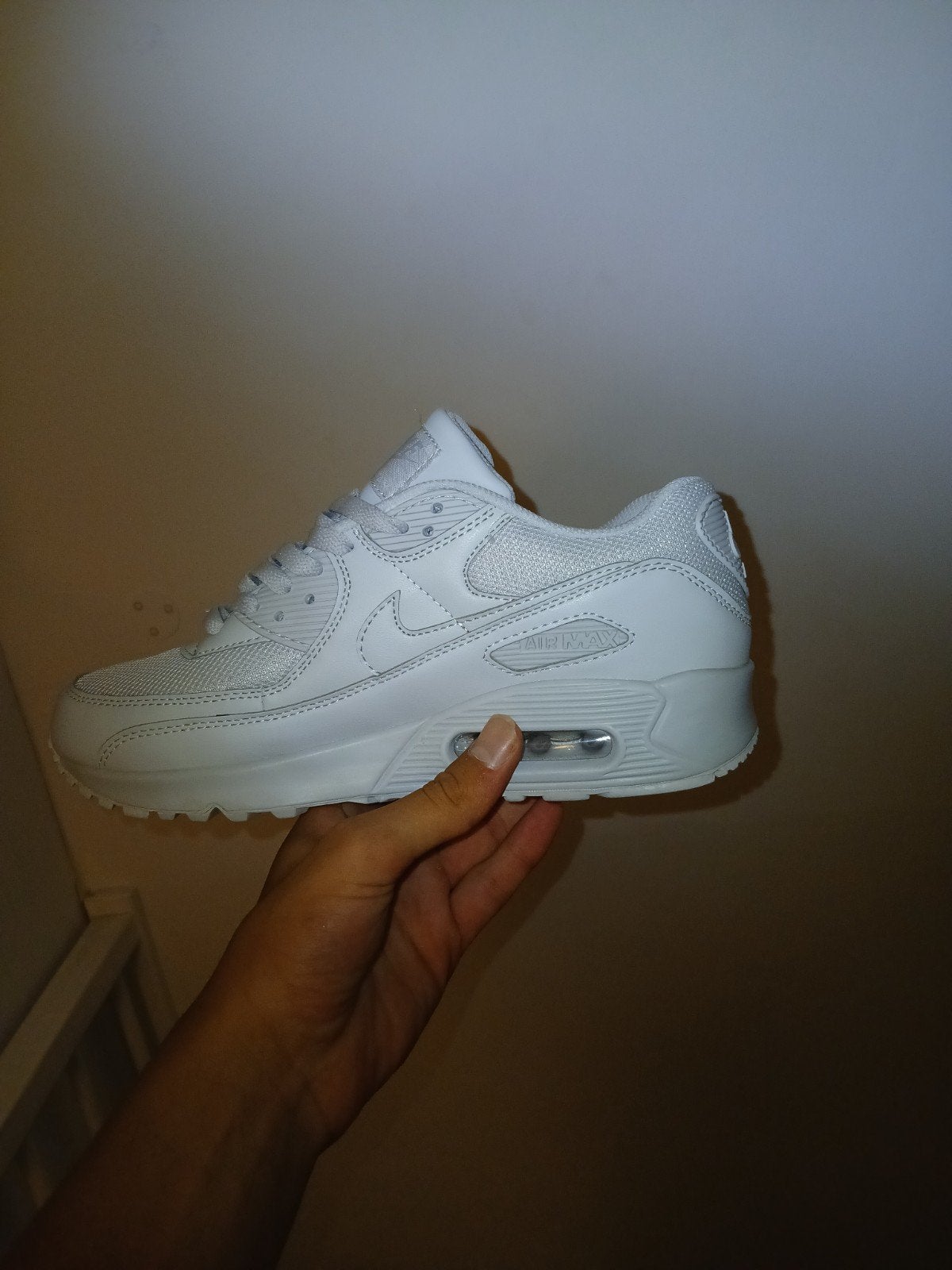 Nike Air Max 90 - Witte Sneakers Maat 42, Wit, Nike, Nieuw, Ophalen of Verzenden