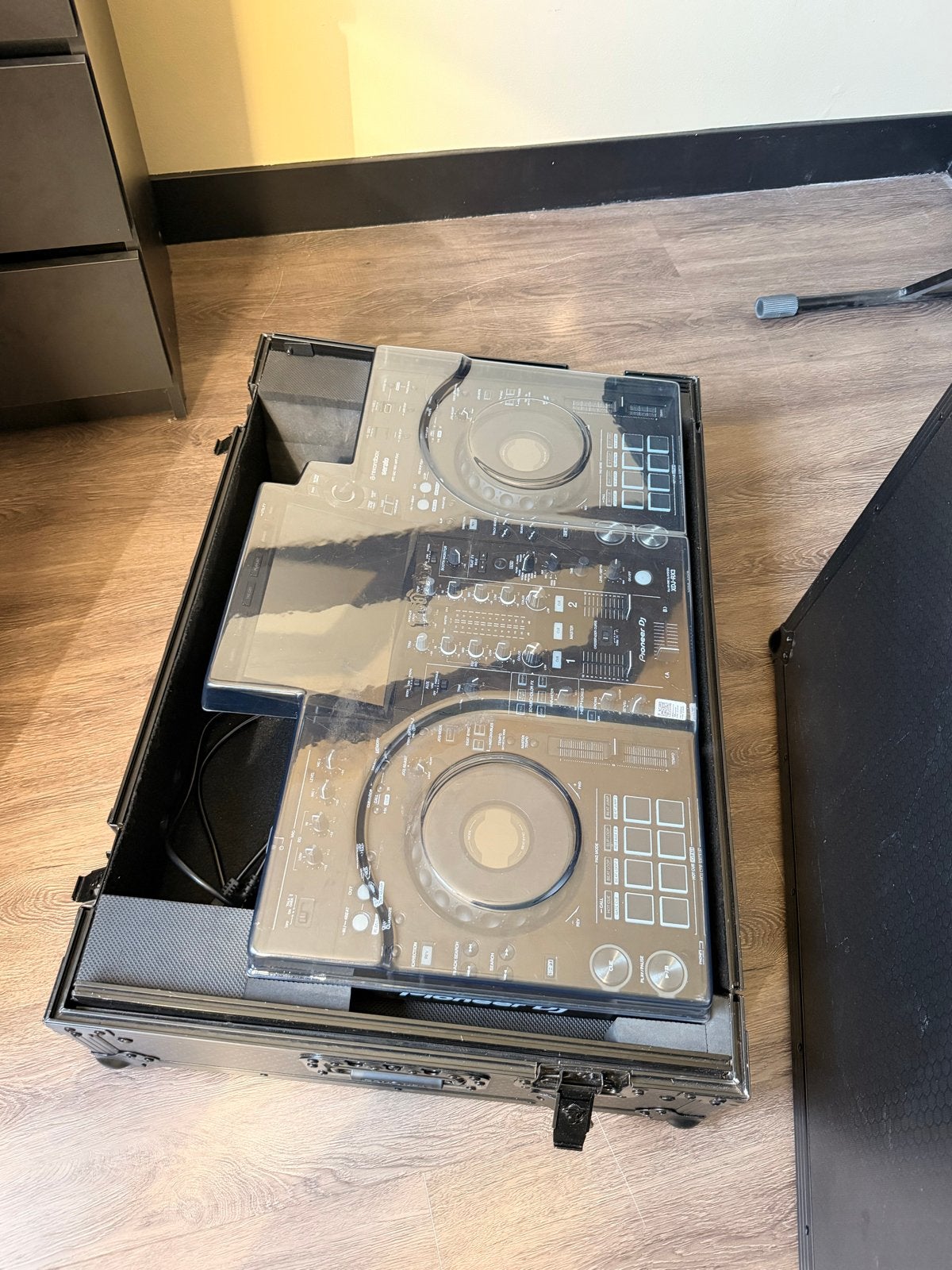 Pioneer DJ XDJ-RX3 DJ-set met flightcase & stofkap, Ophalen, Zo goed als nieuw, Dj-set, Pioneer