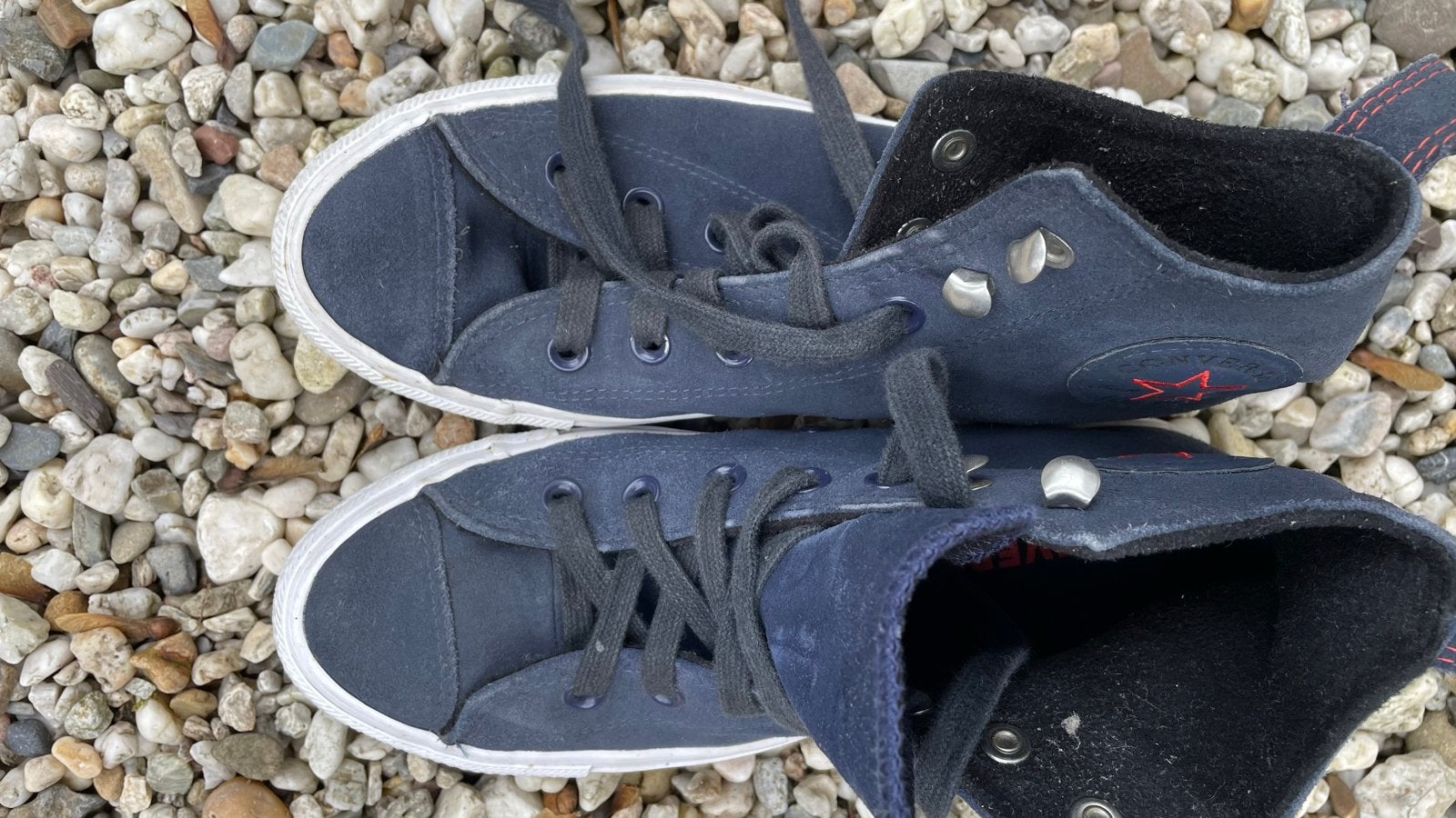 Converse All Star sneakers - Donkerblauw - Maat 38, Ophalen, Gedragen, Blauw, Sneakers of Gympen