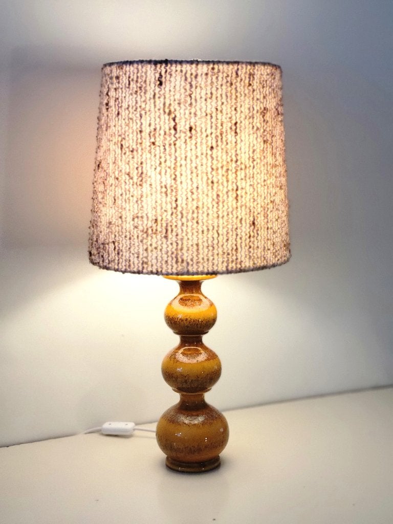 Kaiser Leuchten Bubble keramische tafellamp, Duitsland 1960, Ophalen, Gebruikt, Vintage, Keramiek