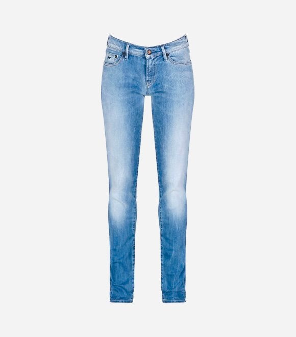 Denham Sharp Skinny jeans 32 34, Denham, Blauw, Ophalen of Verzenden, W30 - W32 (confectie 38/40)