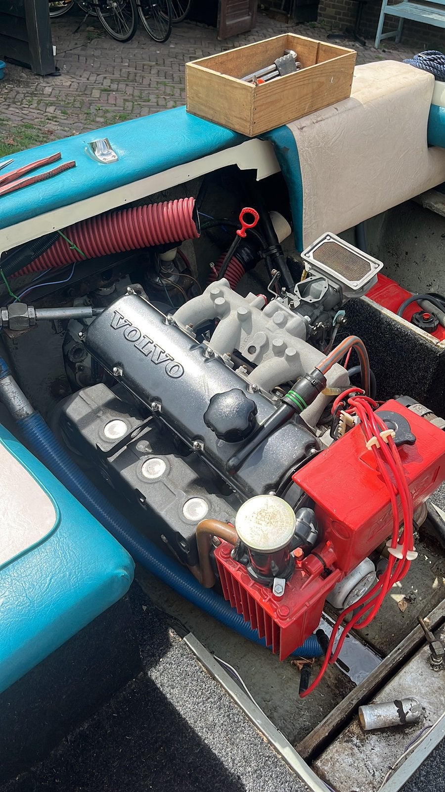 Onderdelen volvo penta aq120B, Ophalen, Motor en Techniek, Motorboot