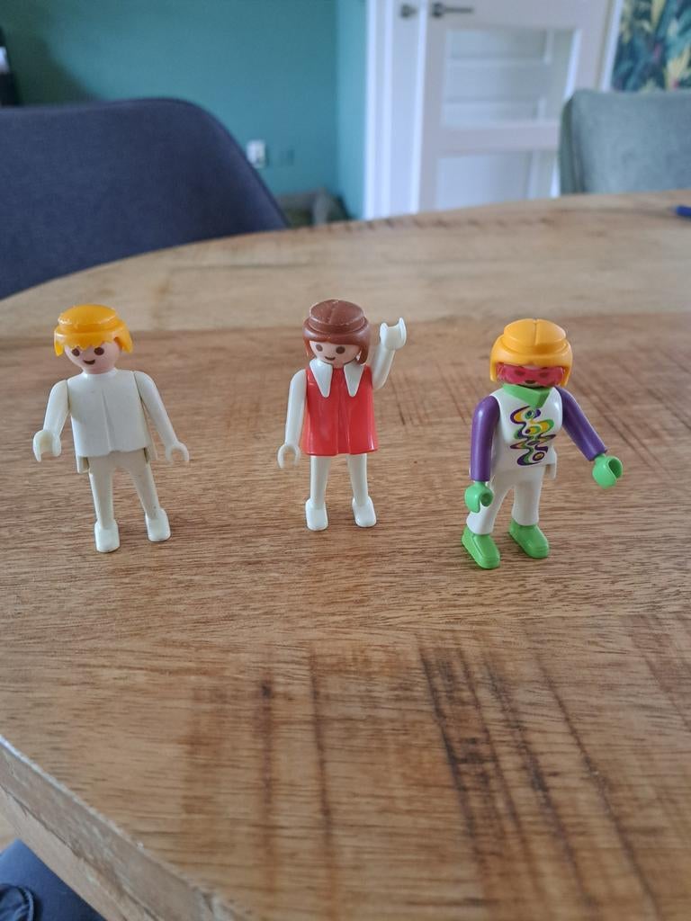 Vintage Playmobil poppetjes - set van 3, Ophalen of Verzenden, Gebruikt, Minifiguur