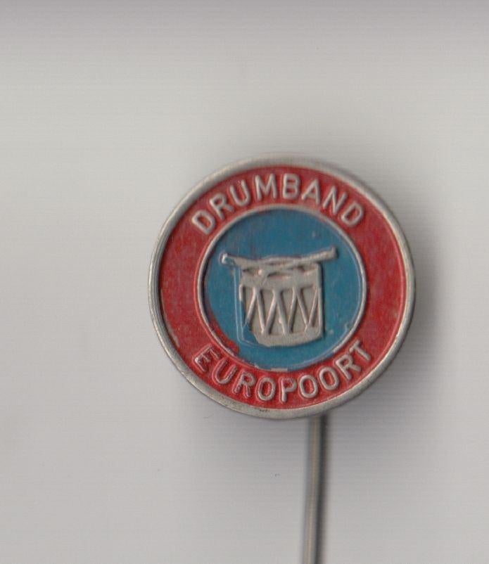 Drumband Europoort speldje, Gebruikt, Niet vindbaar, Niet vindbaar, Speldje of Pin