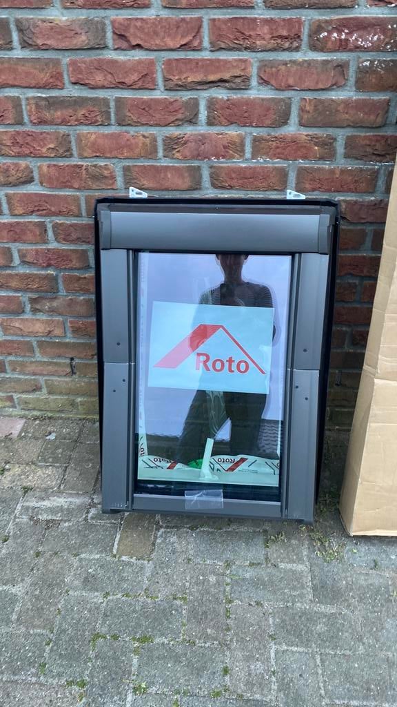 Dakraam 54x78 (ROTO nieuw zonder gootstuken), Ophalen, Zo goed als nieuw, Minder dan 80 cm, Dakraam