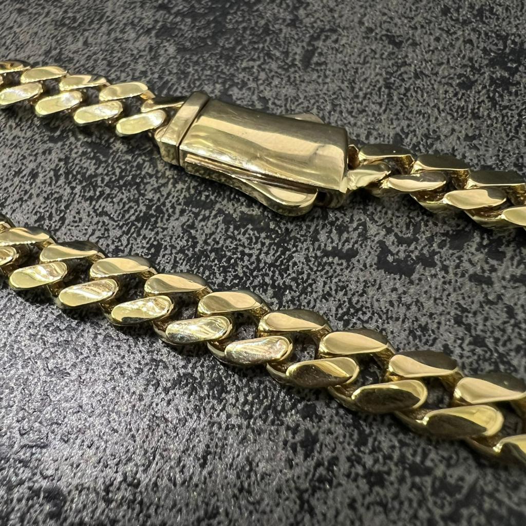 14k gouden ketting cuban schakel miami nieuw, Sieraden, Tassen en Uiterlijk, Ophalen of Verzenden, Nieuw, Goud