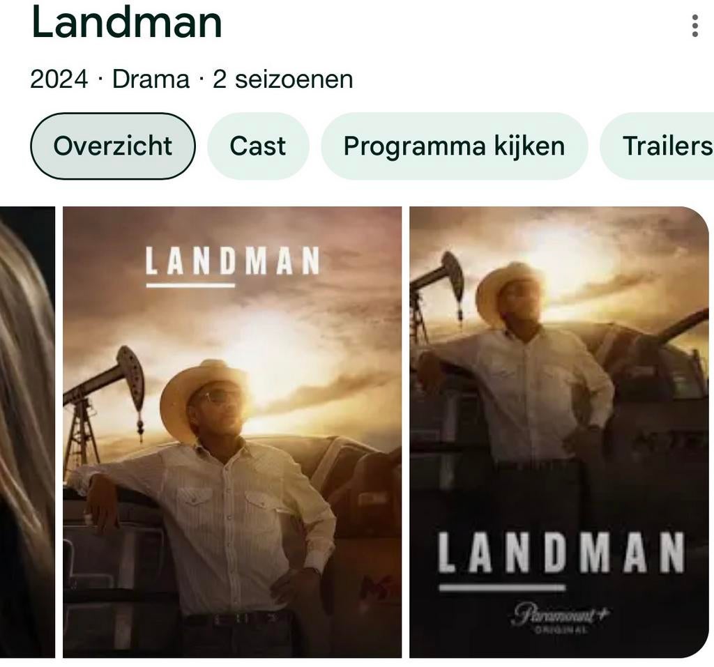 Landman seiz 1+2 NL ondertit vd Maker Yellowstone, Alle leeftijden, Ophalen, Zo goed als nieuw