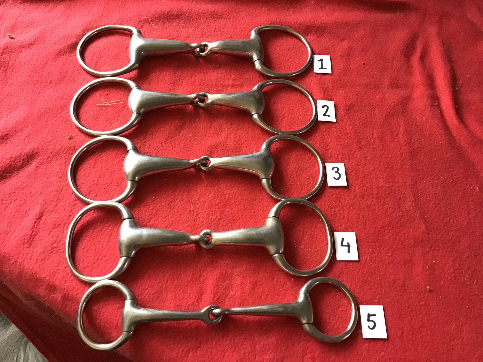 Bustrens 13 / 13,5 / 14,5, Dieren en Toebehoren, Ophalen of Verzenden, Gebruikt, Bit