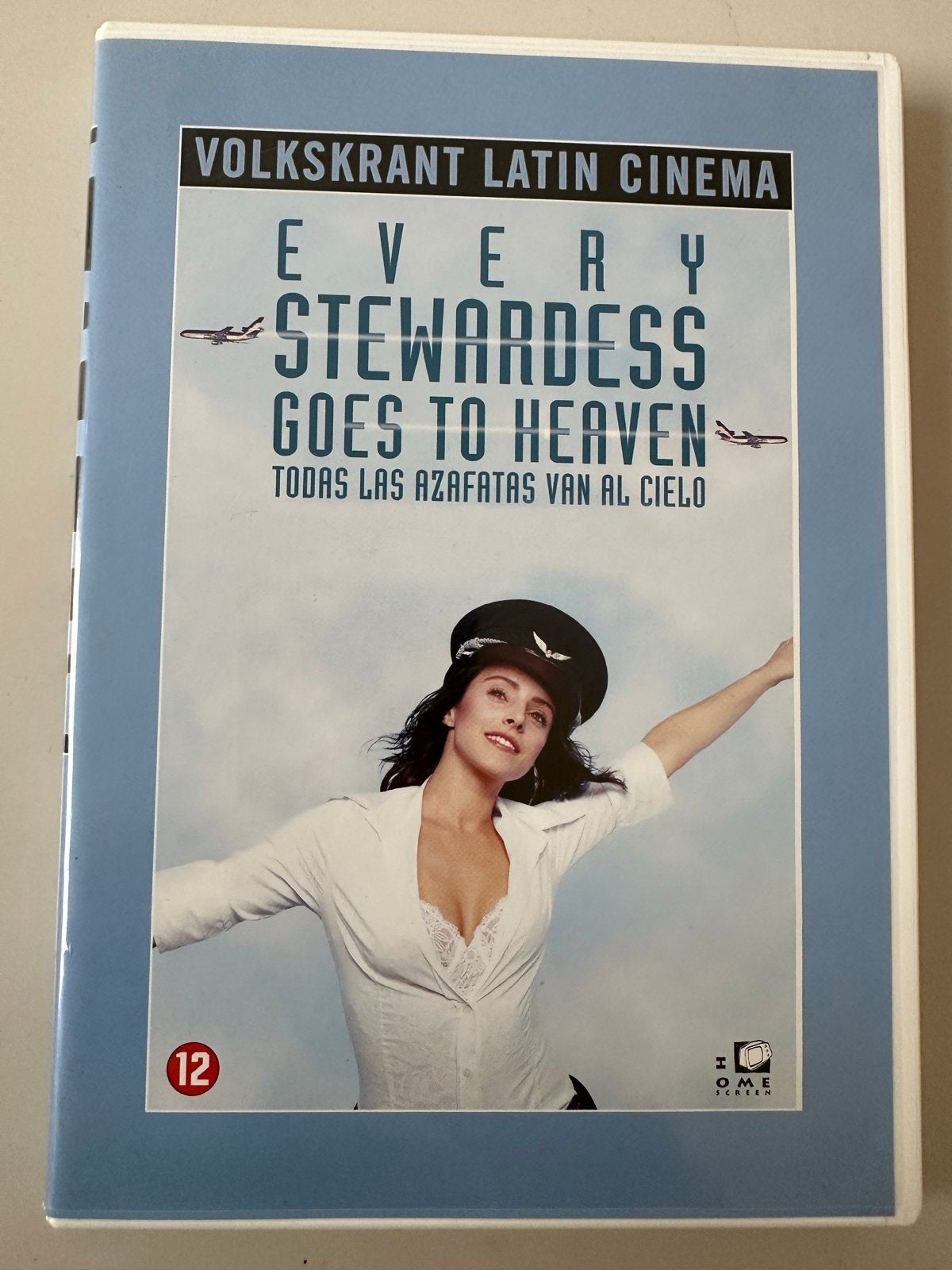 DVD Every Stewardess Goes to Heaven (Volkskrant Latin Cinema, Overige gebieden, Nederlands, Spaans, Ophalen of Verzenden