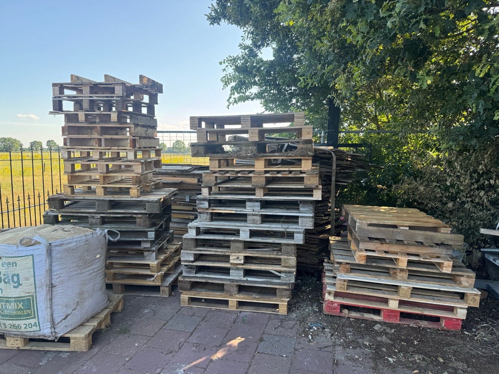 50 stuks  gebruikte pallets gratis af te halen, Ophalen, Gebruikt, 50 mm of meer, Pallet