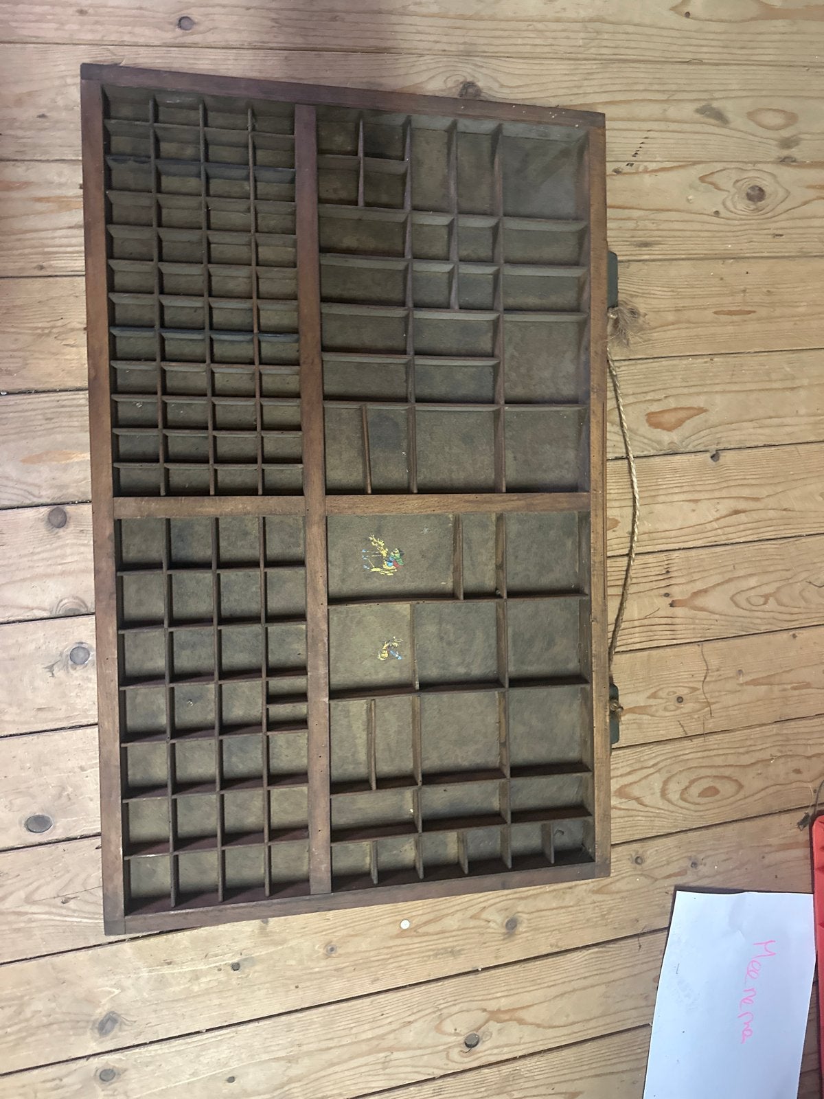 Vintage Letterbak / Zettersbak - Hout, Ophalen of Verzenden