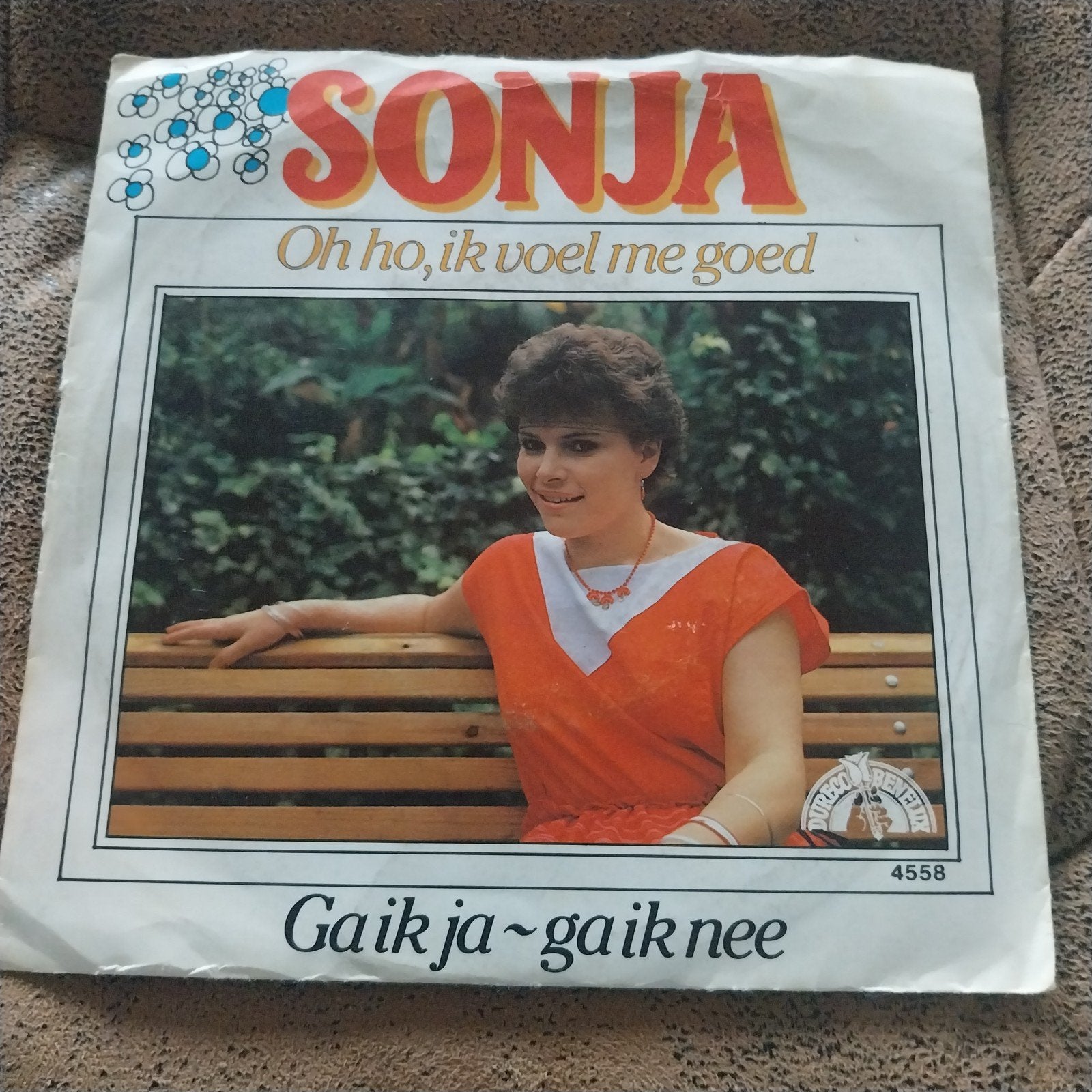 Sonja - Oh ho, ik voel me goed  Ga ik ja ~ ga ik nee (Vinyl), Gebruikt, 7 inch, EP, Schlager