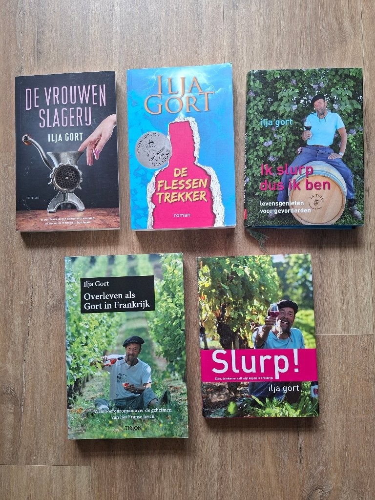 ILJA GORT (5x), Verzenden, Gelezen