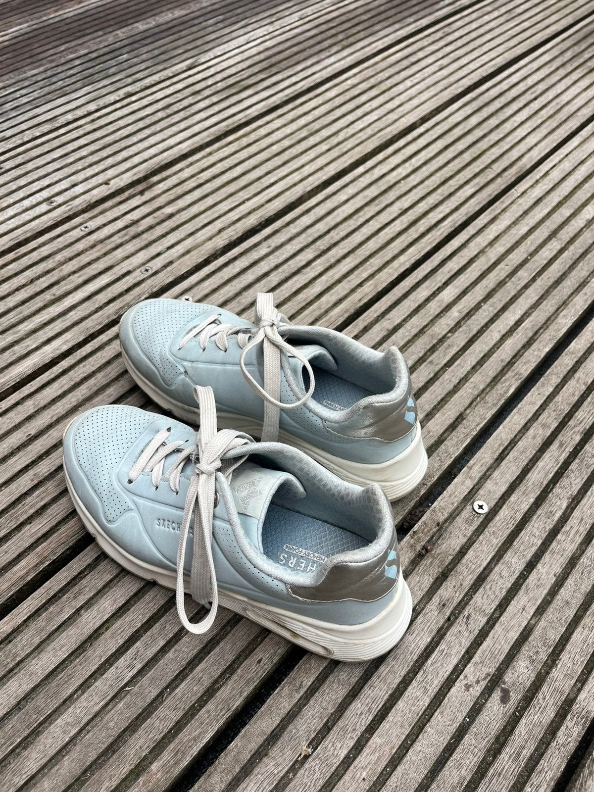 Skechers blauw maat 35, Ophalen of Verzenden, Zo goed als nieuw, Schoenen