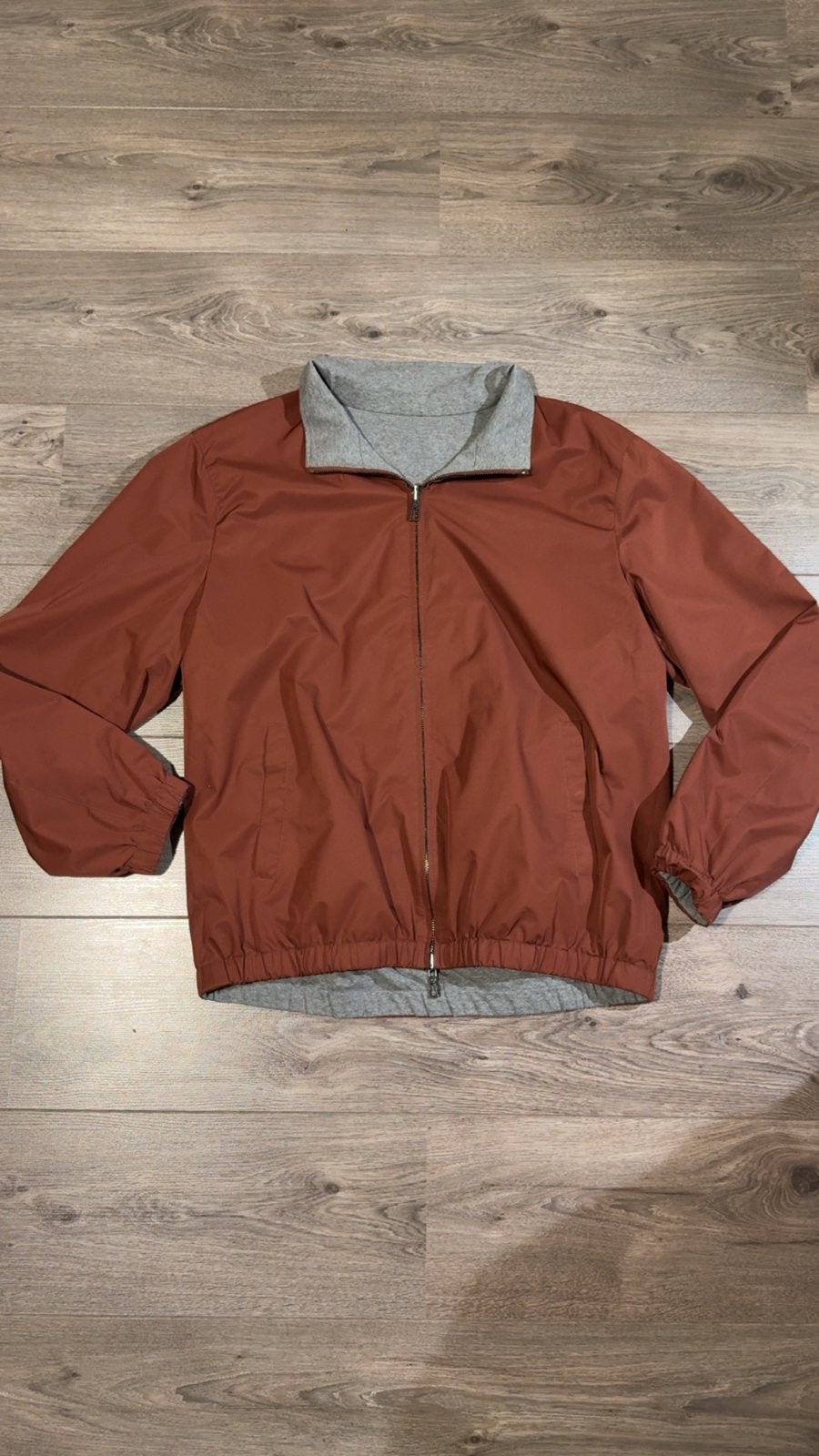 Loro Piana Reversible Jas Maat L, Verzenden, Zo goed als nieuw, Maat 52/54 (L), Rood