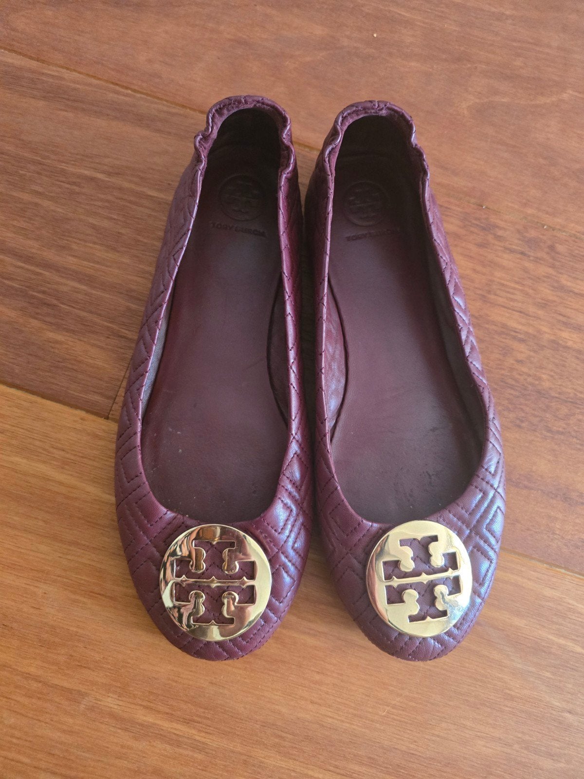Tory Burch Ballerina's - Maat 39, Tory Burch, Gedragen, Rood, Ballerina's