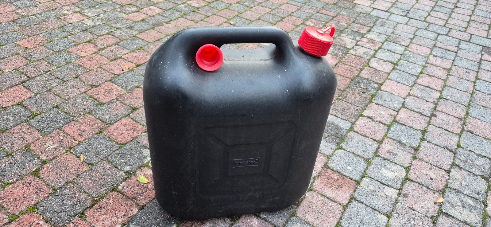 Hünersdorff jerrycan 20L met schenktuit, Ophalen