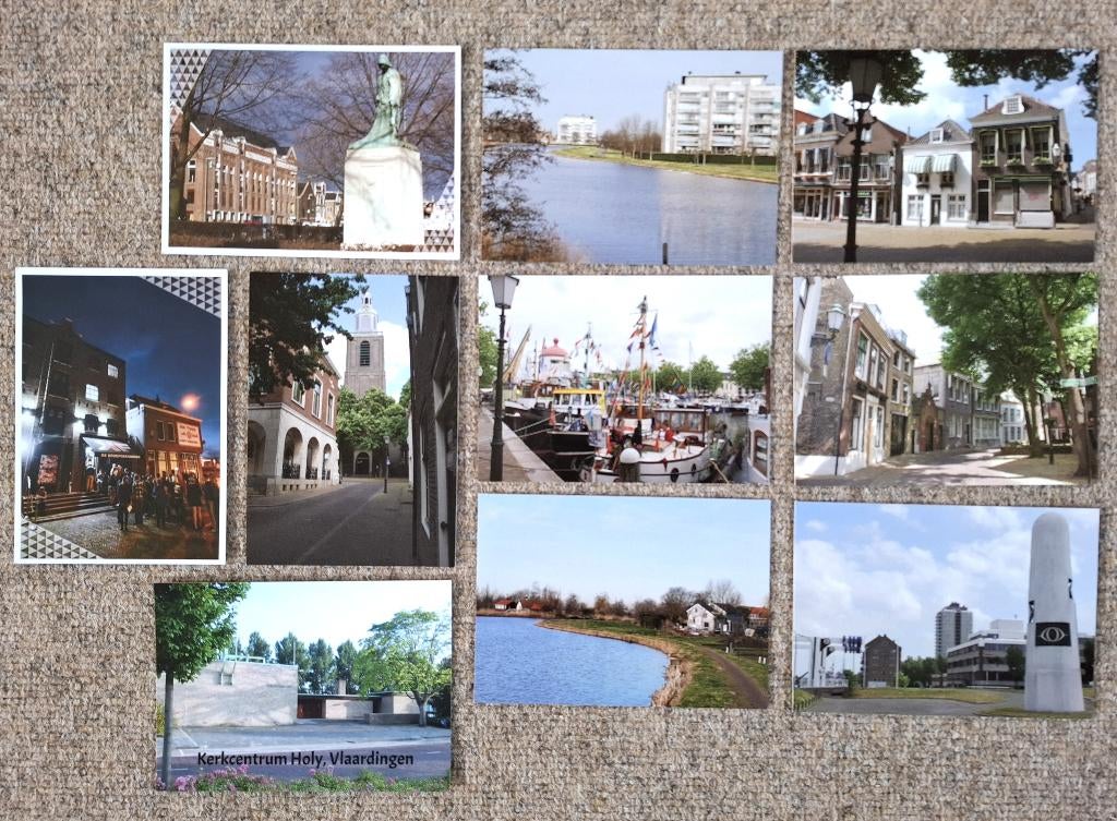 Ansichtkaarten Vlaardingen, Verzamelen, Ansichtkaarten | Nederland, Verzenden, 1980 tot heden, Ongelopen, Zuid-Holland