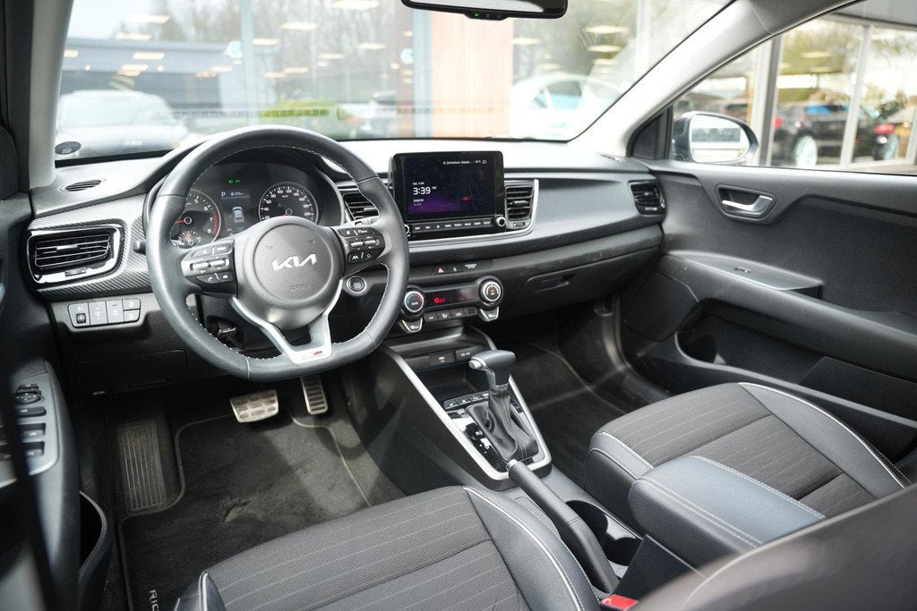 Kia Rio 1.0 T-GDi MHEV DynamicLine Schuifdak GT Line Airco C, Auto's, Kia, Gebruikt, Euro 6, Rio, Hatchback