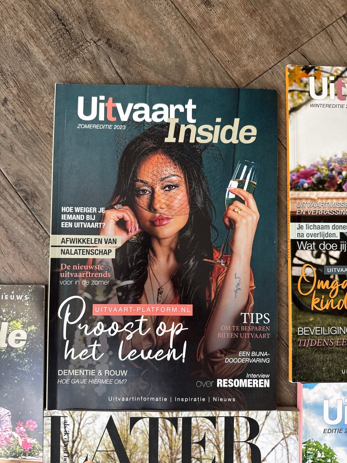 Uitvaart Inside Magazines - Later | Div edities izgs, Ophalen of Verzenden, Zo goed als nieuw, Overige typen