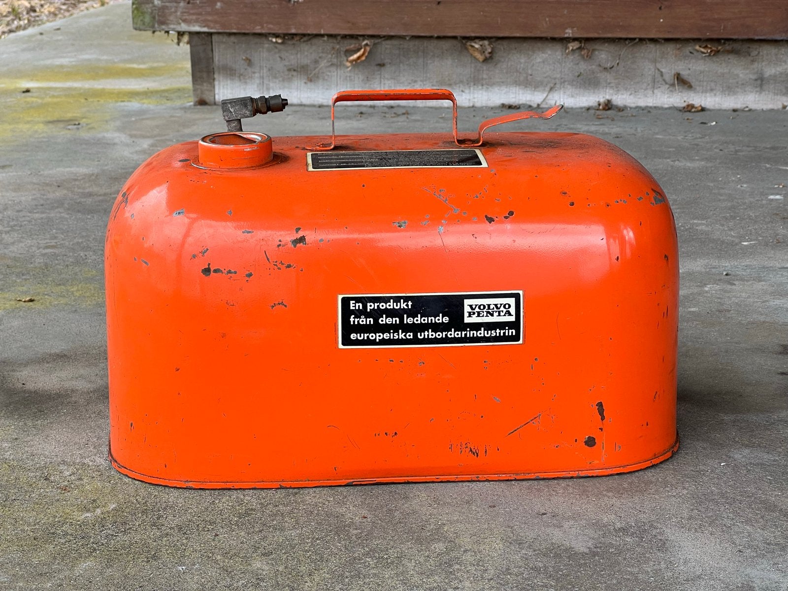 Vintage Volvo Penta buitenboordmotor brandstoftank, Watersport en Boten, Ophalen, Gebruikt, Motor en Techniek