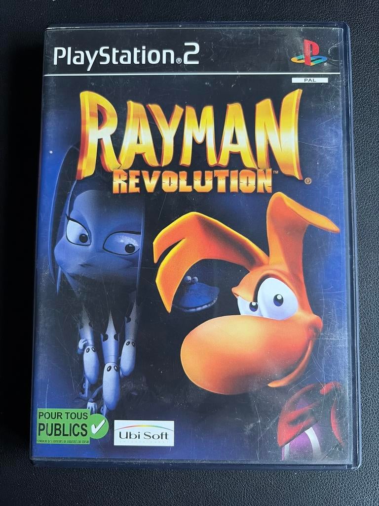 Rayman Revolution PS2 - Inclusief Boekje, Gebruikt, 1 speler, Ophalen of Verzenden, Platform