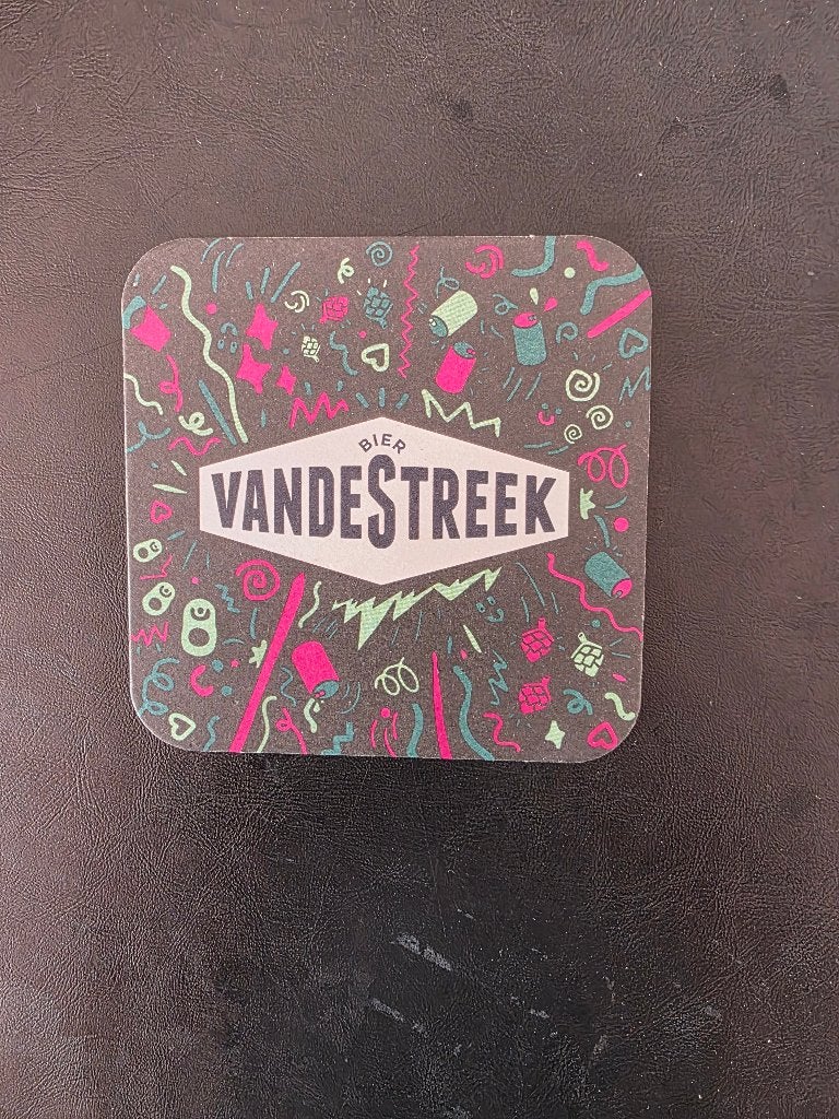 Bierviltje Van de Streek, Ophalen of Verzenden, Zo goed als nieuw, Viltje(s), Overige merken
