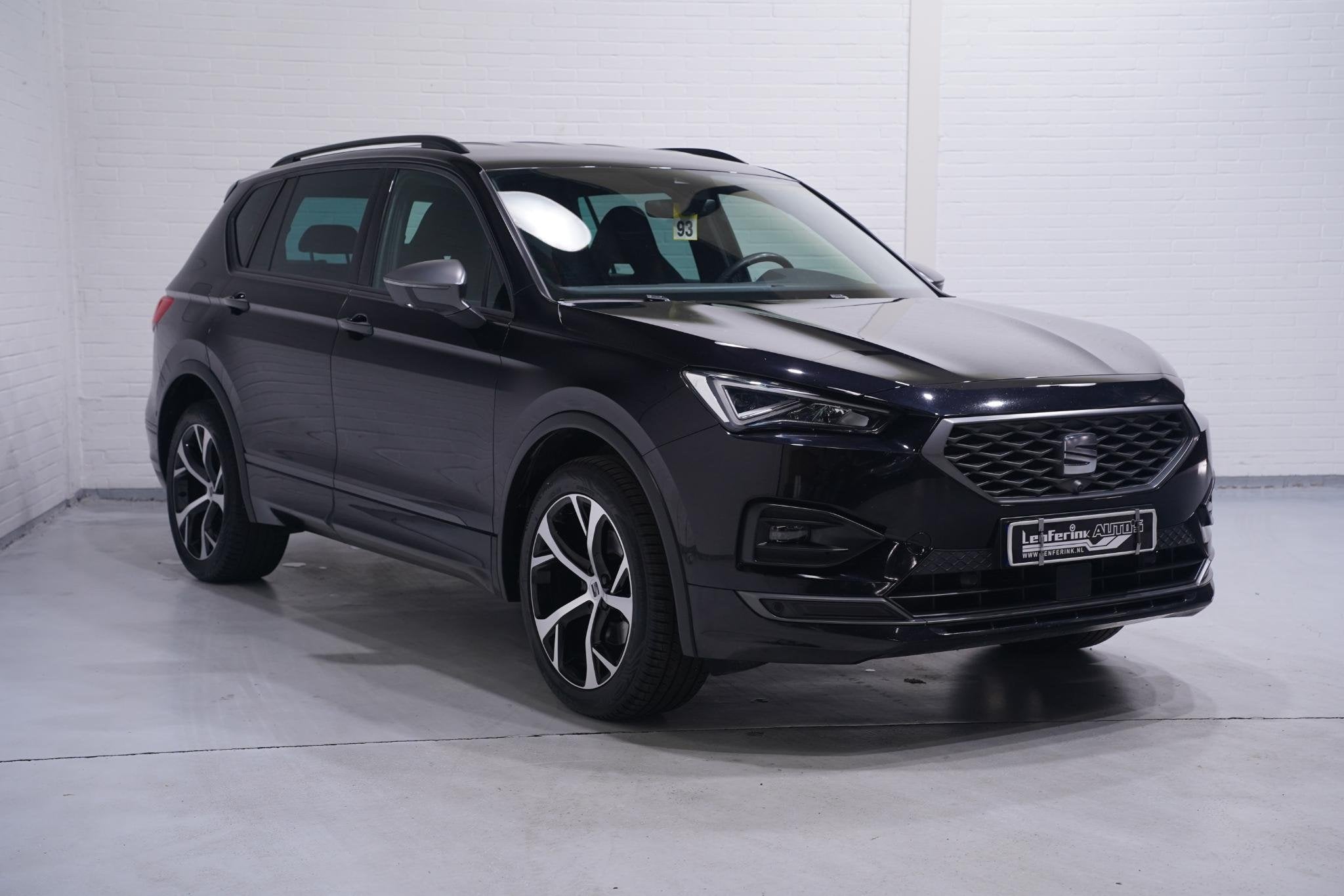 SEAT Tarraco 1.5 TSI FR Business Intense NAP Navi Camera Tre, Auto's, Seat, 4 cilinders, 150 pk, Alcantara, Zwart