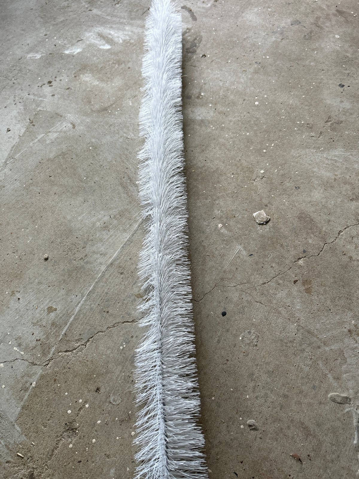 Witte borstelstrip voor afdichting of reiniging 100 stuks, Ophalen, Nieuw