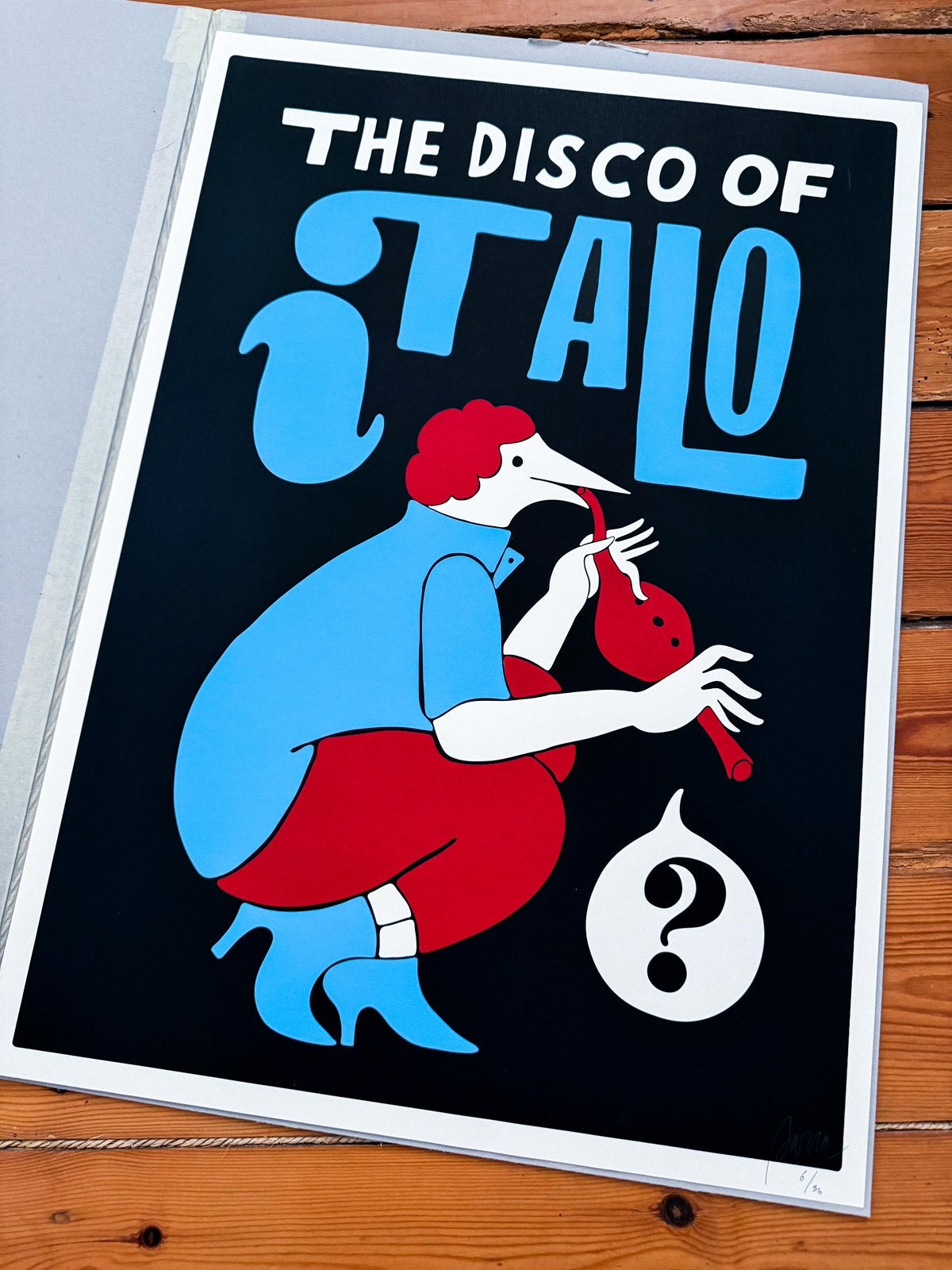 Piet Parra Disco - Print (Pieter Janssen), Ophalen of Verzenden