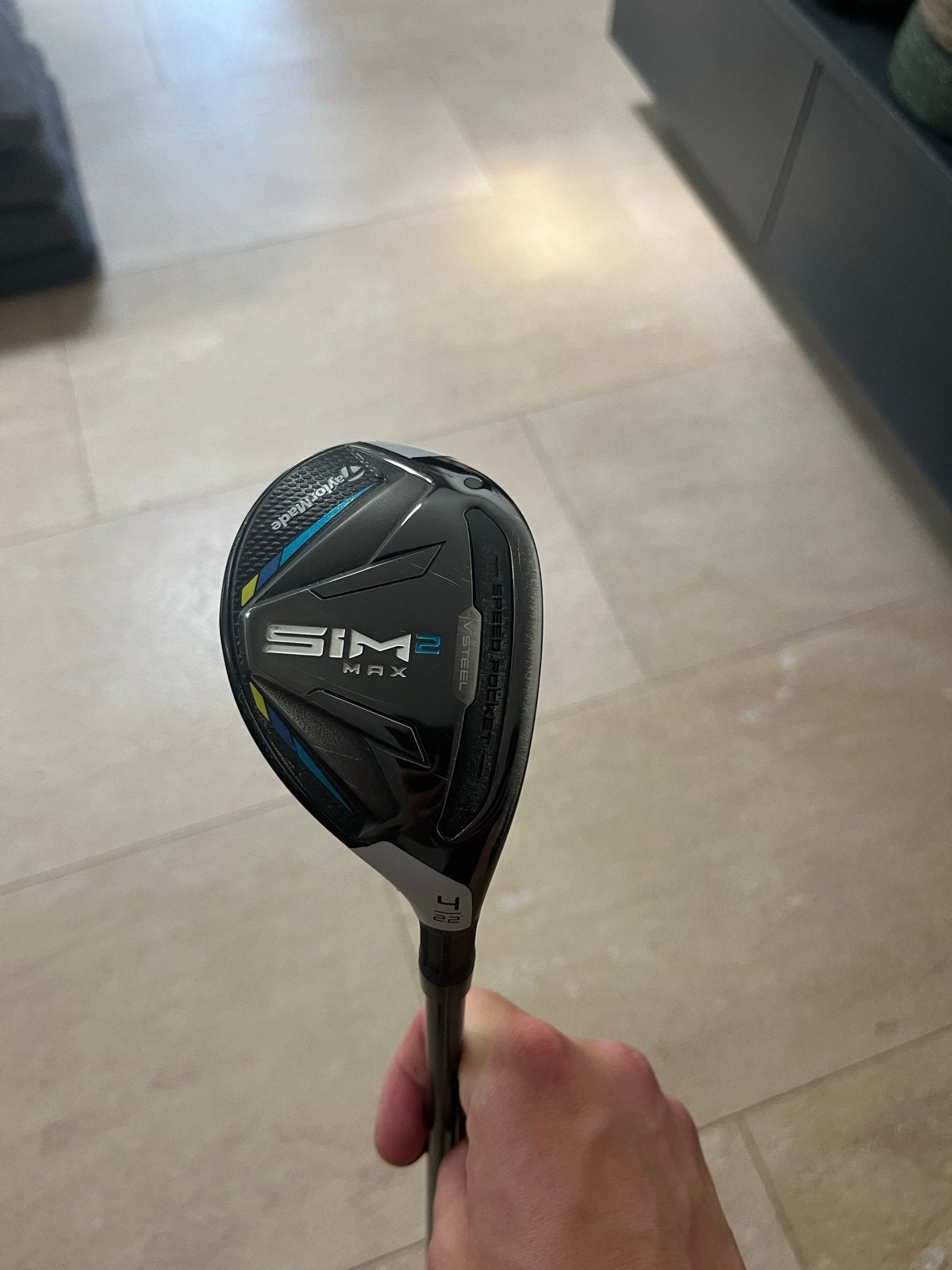 TaylorMade SIM2 Max Rescue 4 (22 graden) met Ventus 7S shaft, Ophalen, Gebruikt, Club, Overige merken