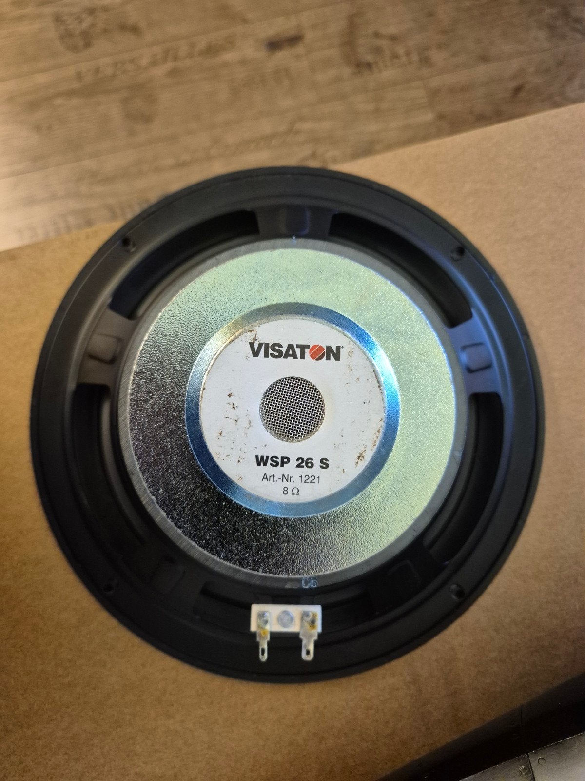 Visaton WSP 26 S 8 Ohm Woofer - Zo goed als nieuw, Overige merken, Subwoofer, Ophalen of Verzenden, Zo goed als nieuw
