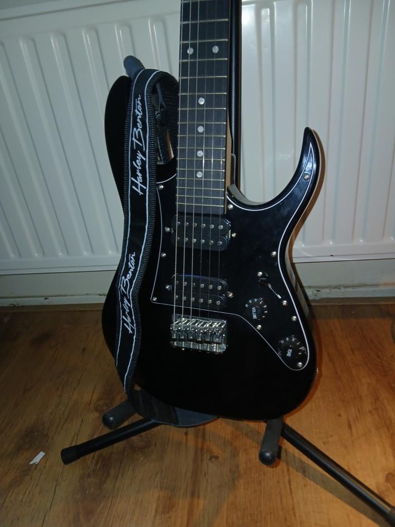 Harley Benton Jr. Gitaar Set met Accessoires, Muziek en Instrumenten, Ophalen of Verzenden